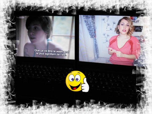 Adepte de séries ("Girls", là) et visionnage des vidéos de mes Youtubeuses chouchou :-) <3