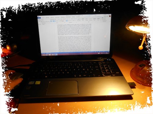 Travailler un peu sur mon projet, quand même... je n'en vois pas le bout... jamais contente du résultat